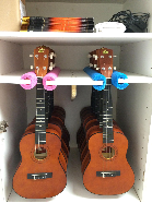 Ukulele Storage Rack by Charles Van Deursen Ukulele Storage Rack by Charles Van Deursen