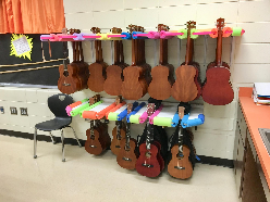 Ukulele Storage Rack by Charles Van Deursen Ukulele Storage Rack by Charles Van Deursen