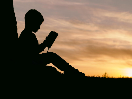 Silhouette of Child Sitting Behind a Tree at Sunset, Photo by Aaron Burden on Unsplash Silhouette of Child Sitting Behind a Tree at Sunset, Photo by Aaron Burden on Unsplash