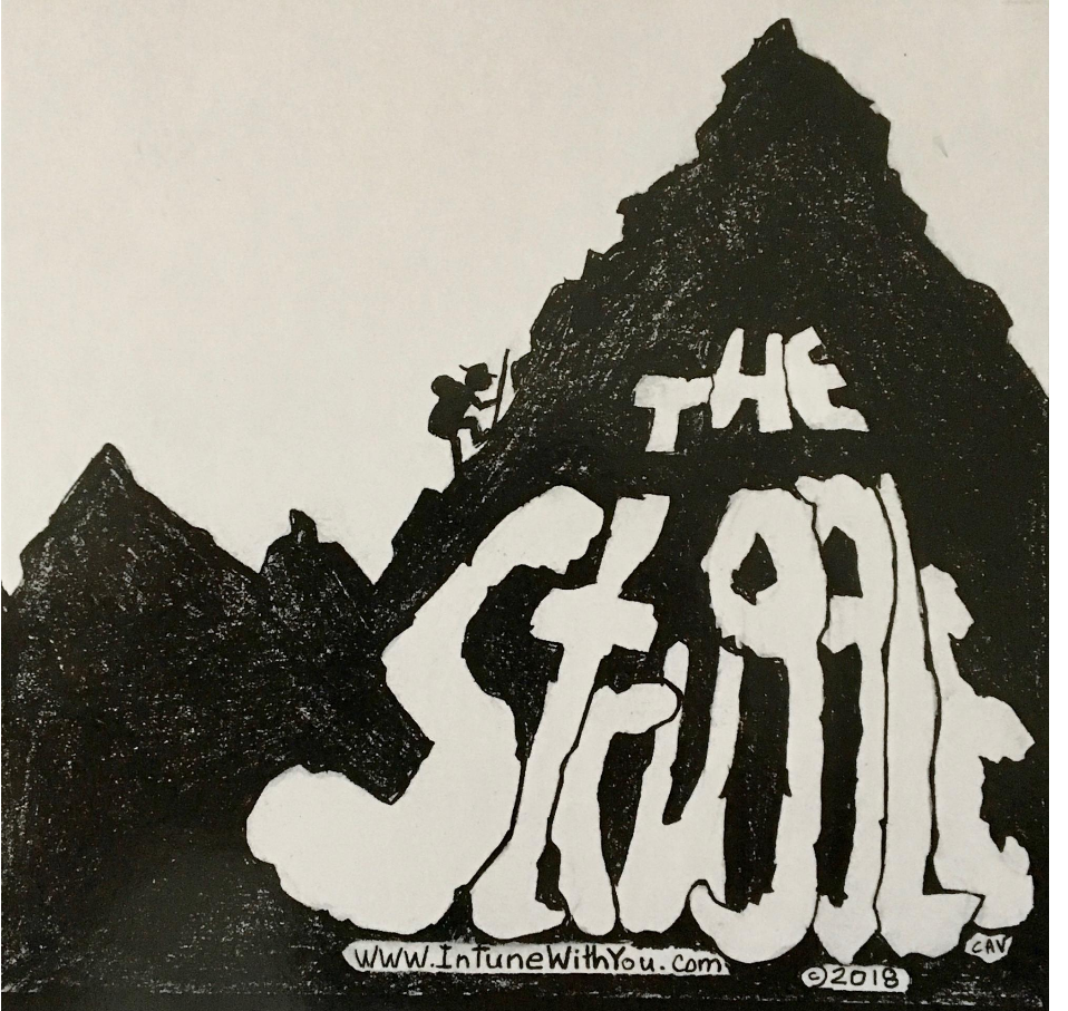 The Struggle Album cover, by Charles Van Deursen The Struggle Album cover, by Charles Van Deursen