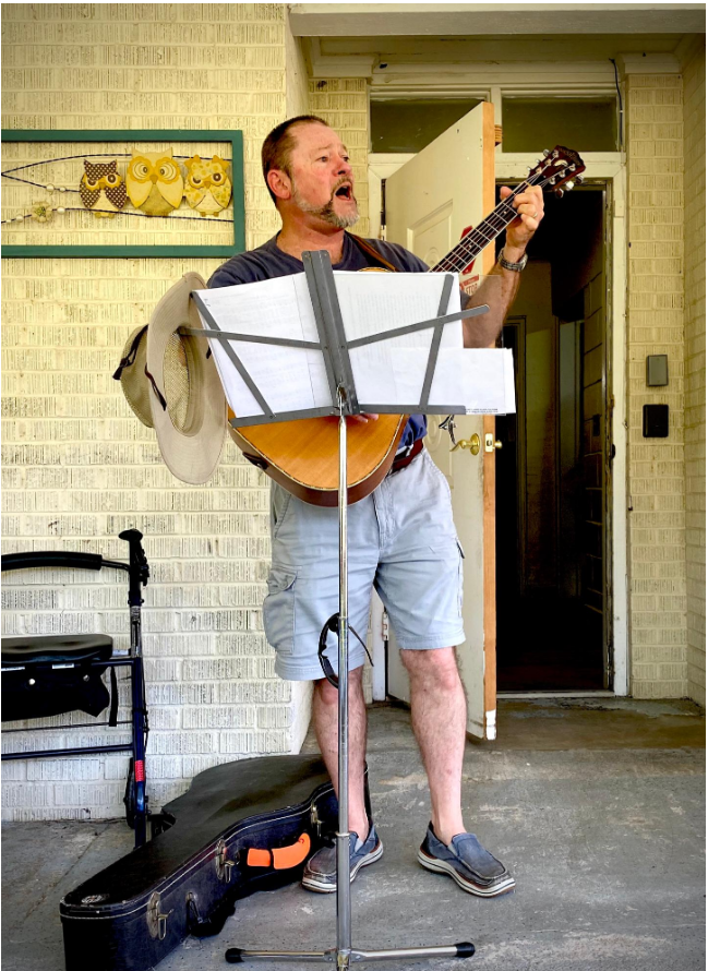 Charles Van Deursen at the Griffin House, by Gary Few Charles Van Deursen at the Griffin House, by Gary Few