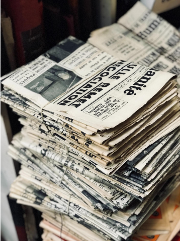 "A Stack Of Old Newspapers" by Fabien Barrai on Unsplash.com "A Stack Of Old Newspapers" by Fabien Barrai on Unsplash.com